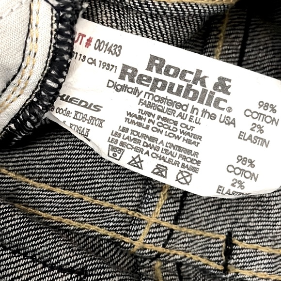 NWOT • ROCK & REPUBLIC “KIEDIS” Jeans - Picture 7 of 7